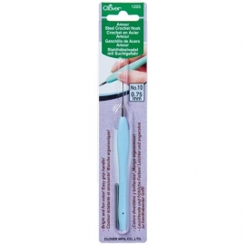 Clover Amour Haaknaald 0,75 mm Lichtblauw - Amour Crochet Hooks