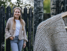 Durable mohair Must Have Crocheted Cardigan