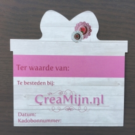 Kadobon - Cadeaubon CreaMijn