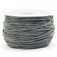 Waxkoord 1 mm Grey