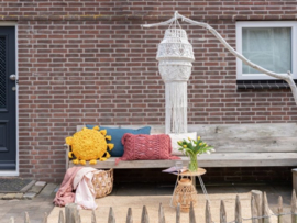 Garden Summer Macramé Lamp - gratis patroon!