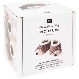 Ricorumi Baby Booties haakset Egel