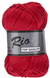 Lammy Yarns Rio katoen 043 Rood