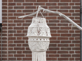 Garden Summer Macramé Lamp - gratis patroon!