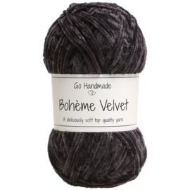 Go Handmade Bohème Velvet Fine - Black - 17607