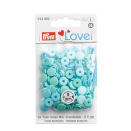 Color snaps -  Prym Love color MINI rond 9mm blauwgroen