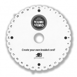 Kumihimo Disc Rond 15cm