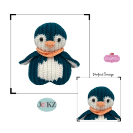 Jookz Garen en fourniturenpakket Mini Ribblz Pinguin