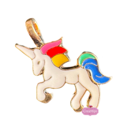 Bedel Eenhoorn Unicorn goud roze