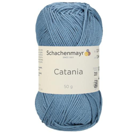 Catania katoen 421 Denim