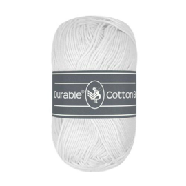 Durable Cotton 8 breikatoen 310 White (kleur 202)