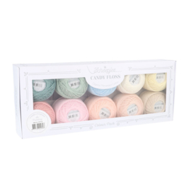 Scheepjes Candy Floss colour pack Frosting