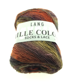 Lang Yarns Mille Color socks & lace 75