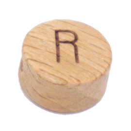 Durable houten letterkraal R
