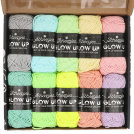 Scheepjes Glow Up colour pack 10x25gram