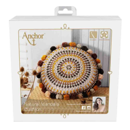 Anchor Haakpakket Mandala Kussen Natural