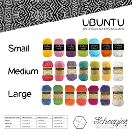 Scheepjes Ubuntu CAL Kit Medium