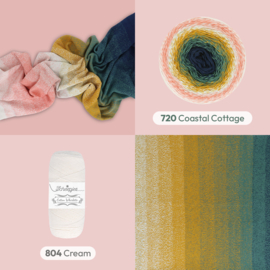 Scheepjes Cotton Whirl - 720 Coastal Cottage