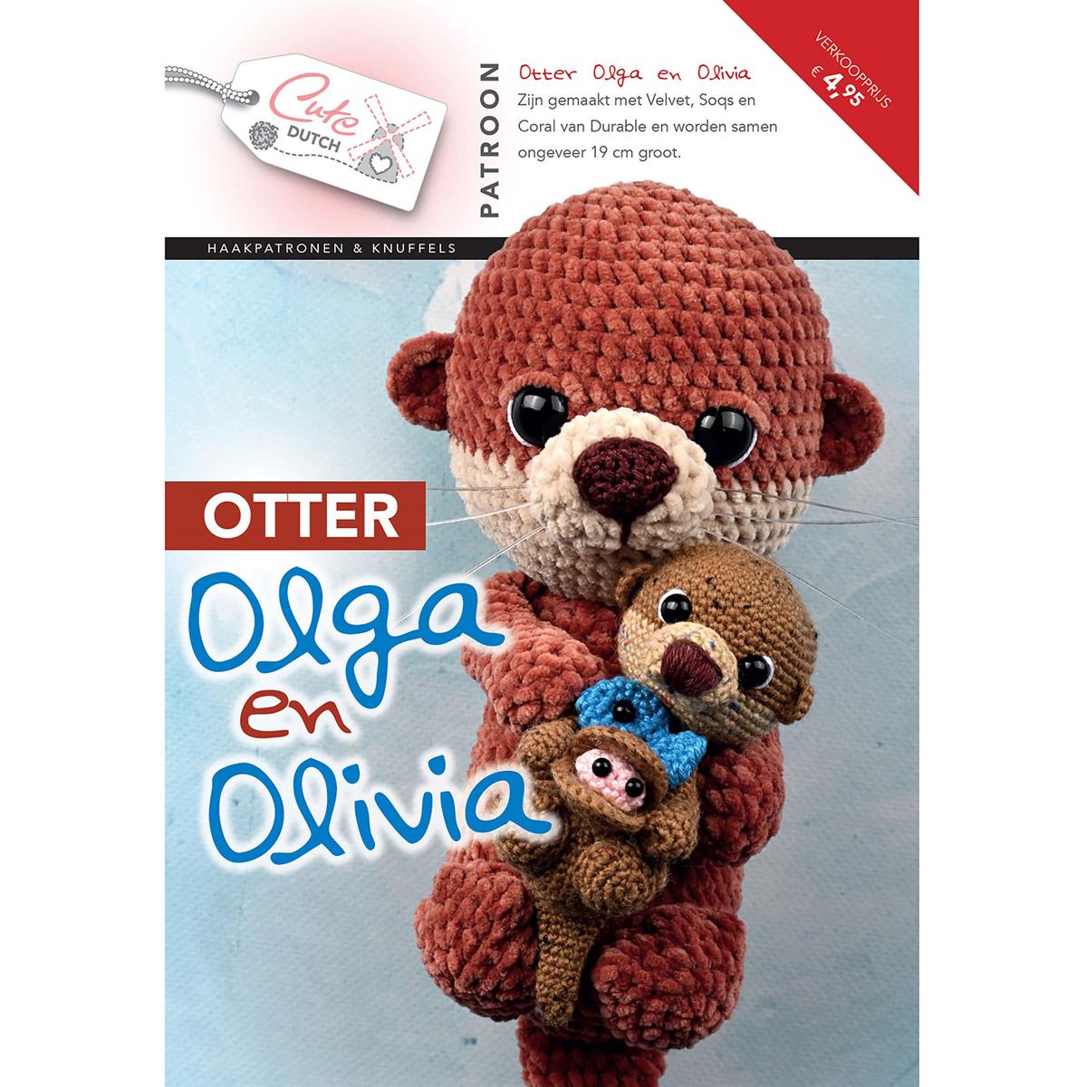 Patroonboekje Otter Olga en Olivia
