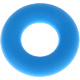 Siliconen ring hemelsblauw