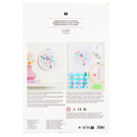 Rico Diamond Painting Kids Set "Bamboo Ring Flowers 1