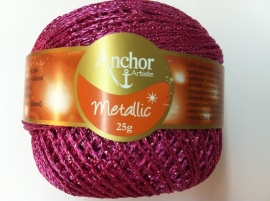 Anchor Artiste metallic Fuchsia nr 308