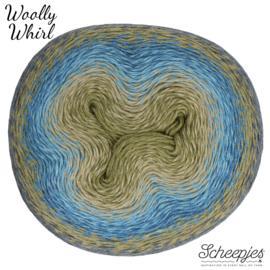 Scheepjes Woolly Whirl -   473 Kiwi Drizzle