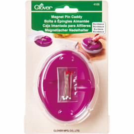 Magnetisch speldenkussen Clover fuchsia