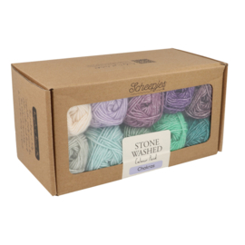 Scheepjes Stone Washed colour pack Chakras - 10x25gr