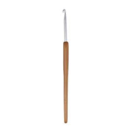 Opry haaknaald 3,5mm met houten/bamboo greep