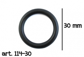 Ring Zwart nylon 30mm
