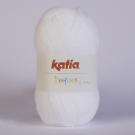 Katia Peques 84901 Wit - 100gram