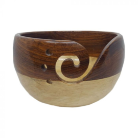 Scheepjes Yarn Bowl Rozenhout en Dennenhout 14x8cm