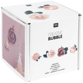 Ricorumi Bubble haakset Roos Romantic colours