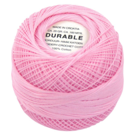 Durable borduur en haakkatoen  1026 Licht Roze