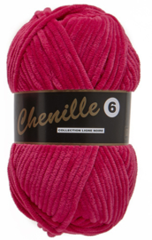 Chenille 6 -Lammy Yarns 020 Fuchsiarood