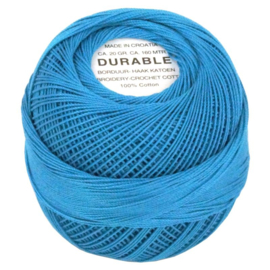 Durable borduur en haakkatoen Turquoise 1050