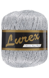 Lammy yarns Lurex 01 garen zilver