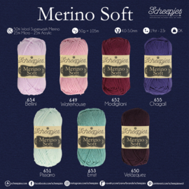 Merino Soft Scheepjes Modigliani 652