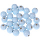 Houten kraal 12 mm "babyproof" Babyblauw