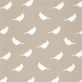 Lilian Z Canvas stof  vogels