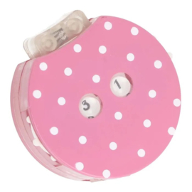 KnitPro Clicky toerenteller 40x37,5mm roze