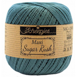 Scheepjes Maxi Sugar Rush 391 Deep Ocean Green