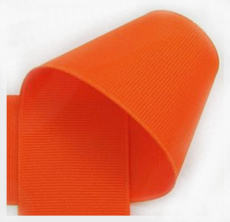 Lint Oranje grosgrainlint 10mm