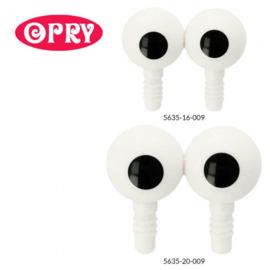 Dubbele ogen paar 16mm