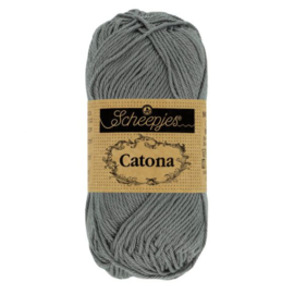 Scheepjes Catona 50 - 242 Metal Grey