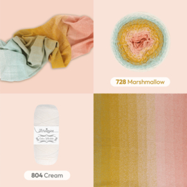 Scheepjes Cotton Whirl - 728 Marschmallow