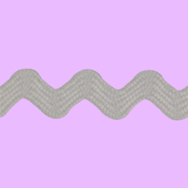 Zigzag band 8mm - wit