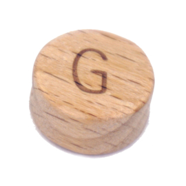 Durable houten letterkraal G