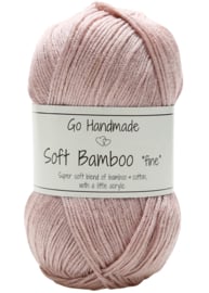 Go Handmade Soft Bamboo "Fine" Vintage Rose